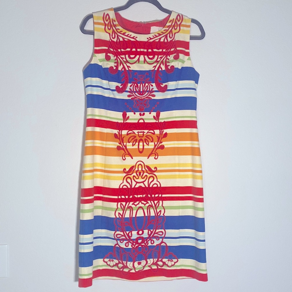 Size 8 Anthropologie embroidered Tabitha dress